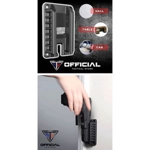 2 Concealed Quick Draw Magnetic Gun Mount